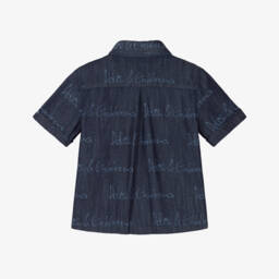 Dolce & Gabbana-Boys Classic Blue Denim Top | Childrensalon Outlet