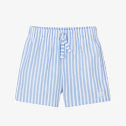  دولتشي آند غابانا-شورت قطني كلاسيكي مخطط للأولاد | Childrensalon Outlet