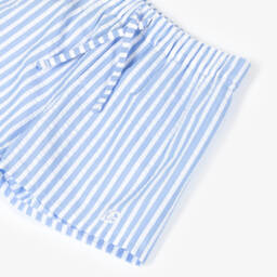  دولتشي آند غابانا-شورت قطني كلاسيكي مخطط للأولاد | Childrensalon Outlet