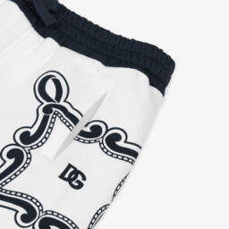 Dolce & Gabbana-شورت قطن بنقشة باندانا للأولاد | Childrensalon Outlet