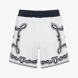 Dolce & Gabbana-شورت قطن بنقشة باندانا للأولاد | Childrensalon Outlet