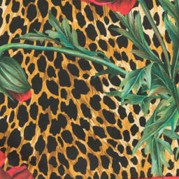 Dolce & Gabbana-Boys Cotton Leopard Zip-Up Top | Childrensalon Outlet