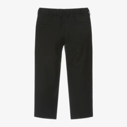 Dolce & Gabbana-Boys Dark Wool Twill Trousers | Childrensalon Outlet