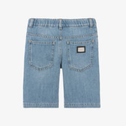 Dolce & Gabbana-Boys Denim Bermuda Shorts | Childrensalon Outlet