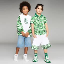 Dolce & Gabbana-Boys Denim Bermuda Shorts | Childrensalon Outlet