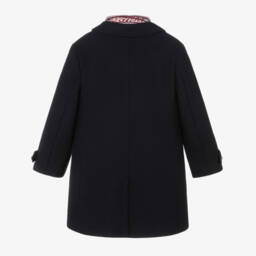 Dolce & Gabbana-Boys Dual-Style Woollen Coat | Childrensalon Outlet