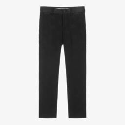 Dolce & Gabbana-Boys Elegant Black Wool Trousers | Childrensalon Outlet