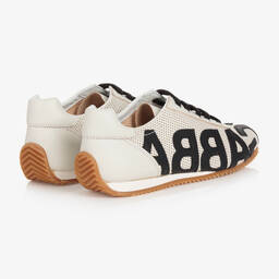 دولتشي آند غابانا-ترينرز جلد لون عاجي للأولاد | Childrensalon Outlet