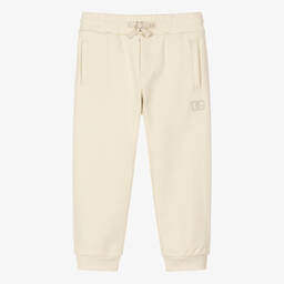 Dolce & Gabbana-Кремовые джоггеры из органического хлопка | Childrensalon Outlet