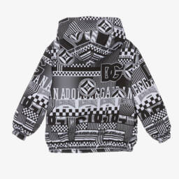 Dolce & Gabbana-Boys Monochrome Racing Jacket | Childrensalon Outlet