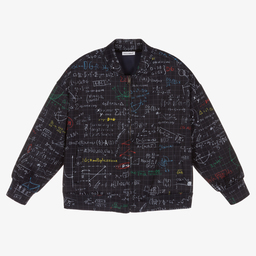 Dolce & Gabbana-Синяя куртка-бомбер для мальчиков | Childrensalon Outlet