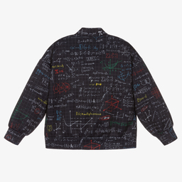 Dolce & Gabbana-Синяя куртка-бомбер для мальчиков | Childrensalon Outlet