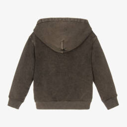 Dolce & Gabbana-توب هودي قطن لون أسود للأولاد | Childrensalon Outlet