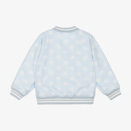 Dolce & Gabbana-Голубая двусторонняя куртка- бомбер для малышей | Childrensalon Outlet