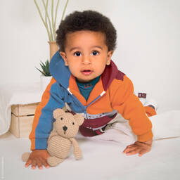 Dolce & Gabbana-Boys Patchwork Zip-Up Top | Childrensalon Outlet