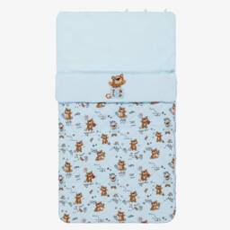 Dolce & Gabbana-Boys' Sky Leopard Cotton Cocoon | Childrensalon Outlet