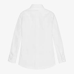 Dolce & Gabbana-Белая хлопковая рубашка | Childrensalon Outlet