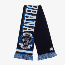 Dolce & Gabbana-Boys Wool Knit Navy Scarf | Childrensalon Outlet