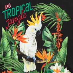 Dolce & Gabbana-Girls Black Cotton T-Shirt | Childrensalon Outlet