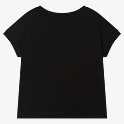 Dolce & Gabbana-Черная футболка для подростков | Childrensalon Outlet