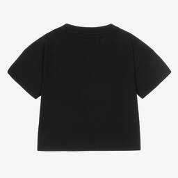 Dolce & Gabbana-Черная футболка Gianpiero | Childrensalon Outlet