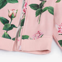 Dolce & Gabbana-Толстовка на молнии Блум для девочек | Childrensalon Outlet