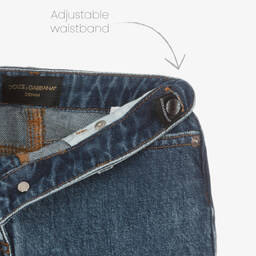 Dolce & Gabbana-Синяя джинсовая юбка для девочек | Childrensalon Outlet