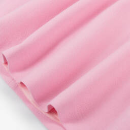 Dolce & Gabbana-Girls Elegant Pink Wool Frock | Childrensalon Outlet