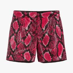 Dolce & Gabbana-Girls Fuchsia Pink Shorts | Childrensalon Outlet