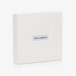 Dolce & Gabbana-Girls Glittery Silver Buckle Belt | Childrensalon Outlet