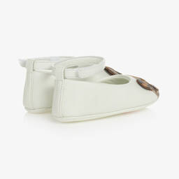 Dolce & Gabbana-Кожаные пинетки с леопардовым принтом | Childrensalon Outlet