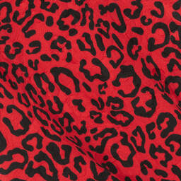 Dolce & Gabbana-فستان قطن جاكارد لون أحمر | Childrensalon Outlet