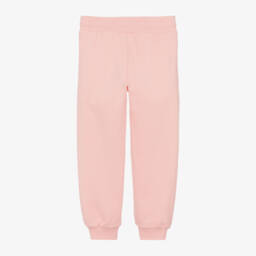 Dolce & Gabbana-Girls Soft Pink Cotton Trousers | Childrensalon Outlet