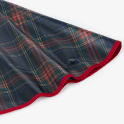 Dolce & Gabbana-Girls Tartan Hooded Rain Cape | Childrensalon Outlet