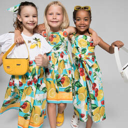 Dolce & Gabbana-Girls White Cotton Top | Childrensalon Outlet