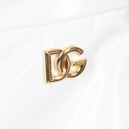 دولتشي آند غابانا-ليغنغز لون أبيض للبنات | Childrensalon Outlet