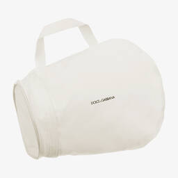 Dolce & Gabbana-Белые кожаные кроссовки для девочек | Childrensalon Outlet