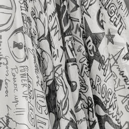 Dolce & Gabbana-Girls White Silk Graffiti Skirt | Childrensalon Outlet