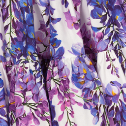 Dolce & Gabbana-Girls White Wisteria Skirt | Childrensalon Outlet