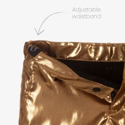 Dolce & Gabbana-Gold Cargo Logo Trousers | Childrensalon Outlet