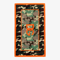 دولتشي آند غابانا-منشفة قطن لون أخضر للأولاد (145 سم) | Childrensalon Outlet