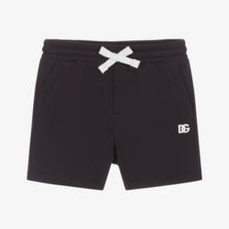 Dolce & Gabbana-Infant Boys Soft Blue Jersey Shorts | Childrensalon Outlet
