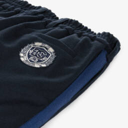 Dolce & Gabbana-Junior Boys Blue Wool Trousers | Childrensalon Outlet
