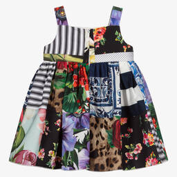 Dolce & Gabbana-Платье и трусики в стиле «пэтчворк» для малышей | Childrensalon Outlet