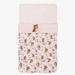 Dolce & Gabbana-Розовый конверт с леопардами (81см) | Childrensalon Outlet