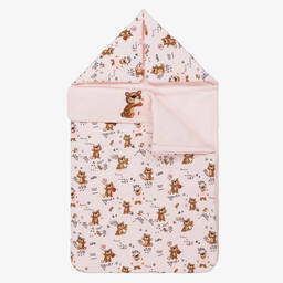 Dolce & Gabbana-Розовый конверт с леопардами (81см) | Childrensalon Outlet