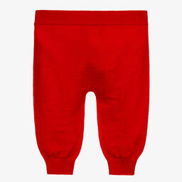 Dolce & Gabbana-Красные шерстяные спортивные брюки для малышей | Childrensalon Outlet