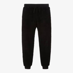 Dolce & Gabbana-Черные флисовые джоггеры DG | Childrensalon Outlet