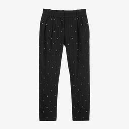 Dolce & Gabbana-Teen Black Pinstripe Trousers | Childrensalon Outlet