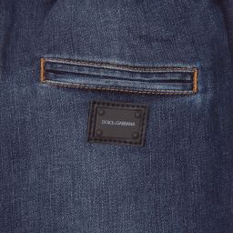 Dolce & Gabbana-Teen Blue Denim Shorts | Childrensalon Outlet